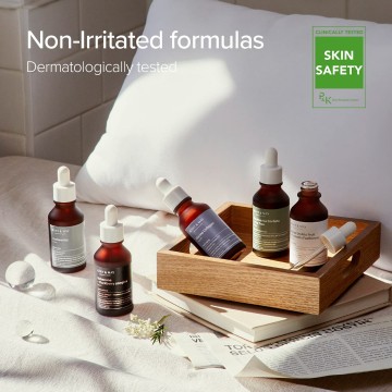 6 peptide complex serum non irritating