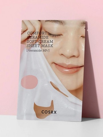 Balancium comfort ceramide soft cream sheet mask cosrx 1