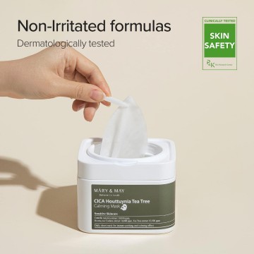 Cica houttuynia tea tree calming mask 6