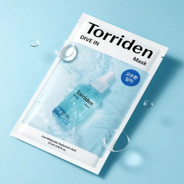 Torriden Dive in low molecular hyaluronic acid mask