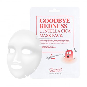 Goodbye redness centella mask 2