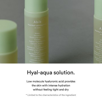 Heartleaf calming toner skin booster 1