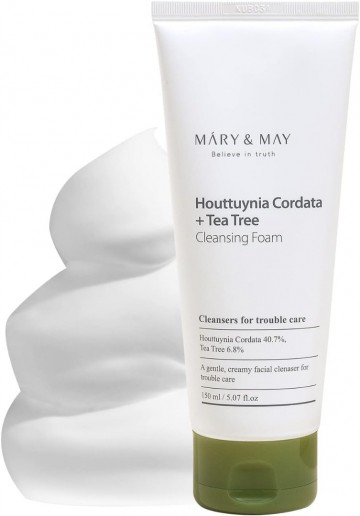 Houttuynia cordata  tea tree cleansing foam