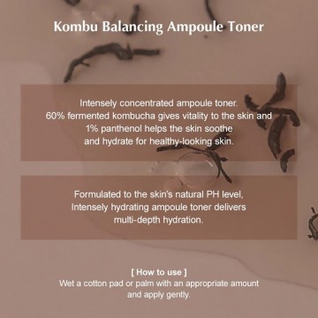 Info kombu balancing ampoule toner