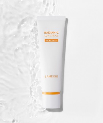 Laneige radian c sun cream