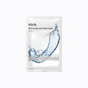Mild acidic ph sheet mask aqua fit