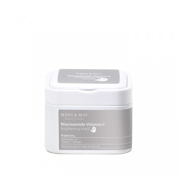 Niacinamide vitamin c brightening mask