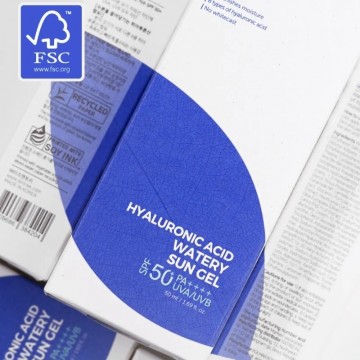 Packaging hyaluronic acid watery sun gel