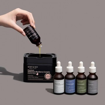 Premium idebenone blackberry complex essence mask   sheetmasker 20 stuks