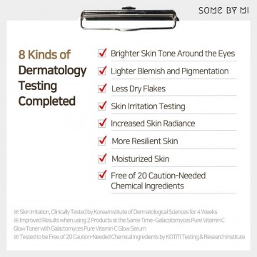 Tested some by mi galactomyces pure vitamin c glow serum