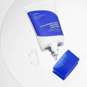 Texture hyaluronic acid watery sun gel