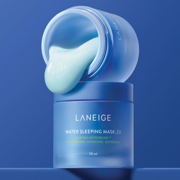 Textuur water sleeping mask