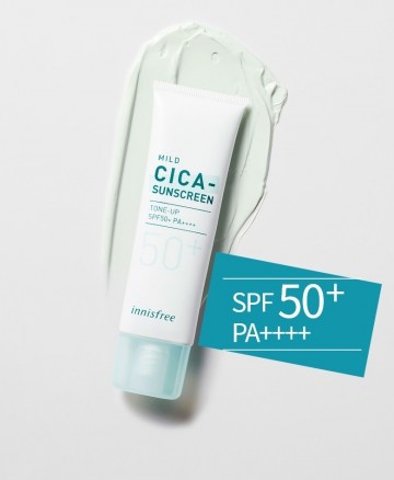 True mild cica sunscreen spf50 pa